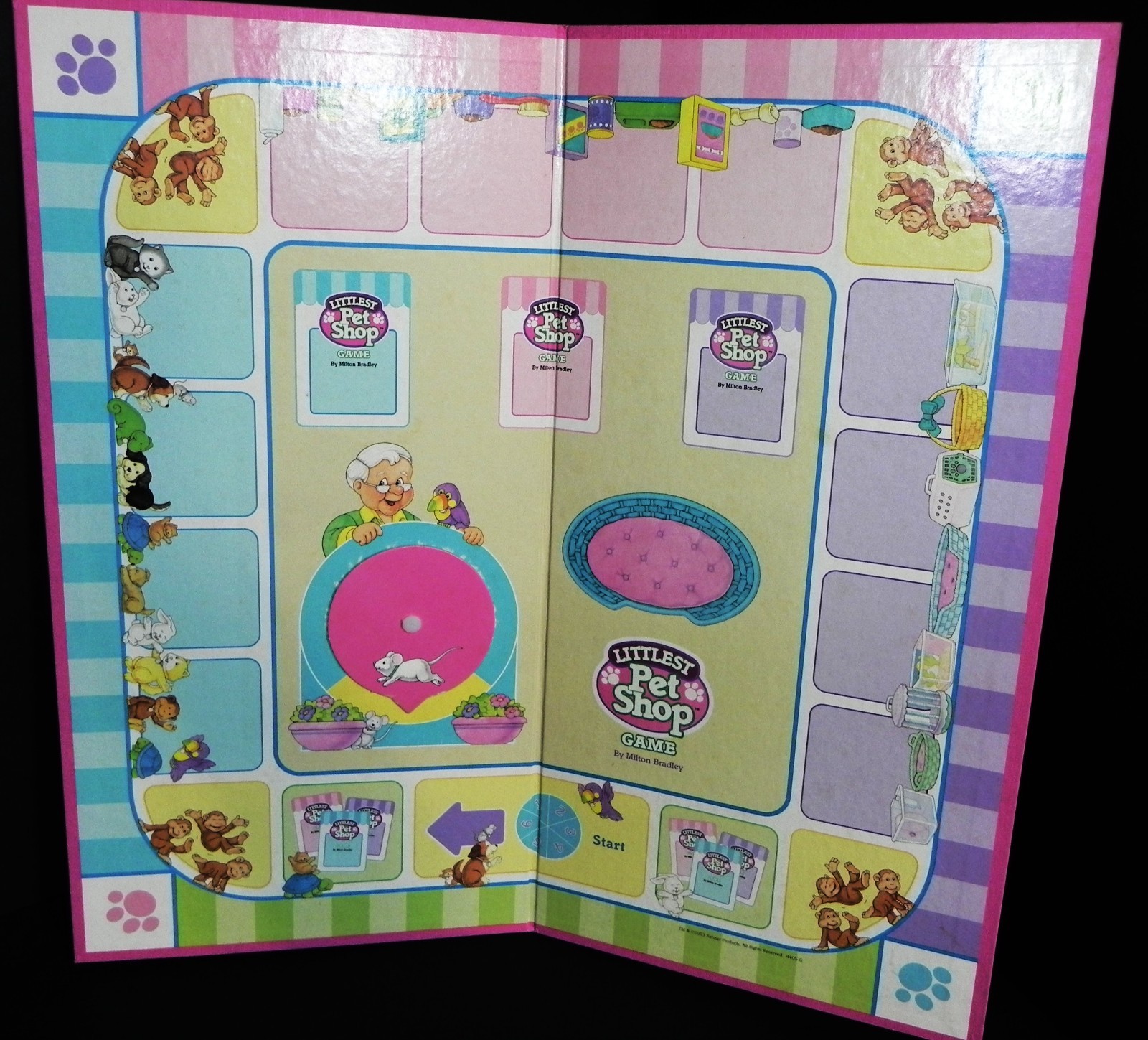Littlest Pet Shop Game by Milton Bradley #4405 Complete