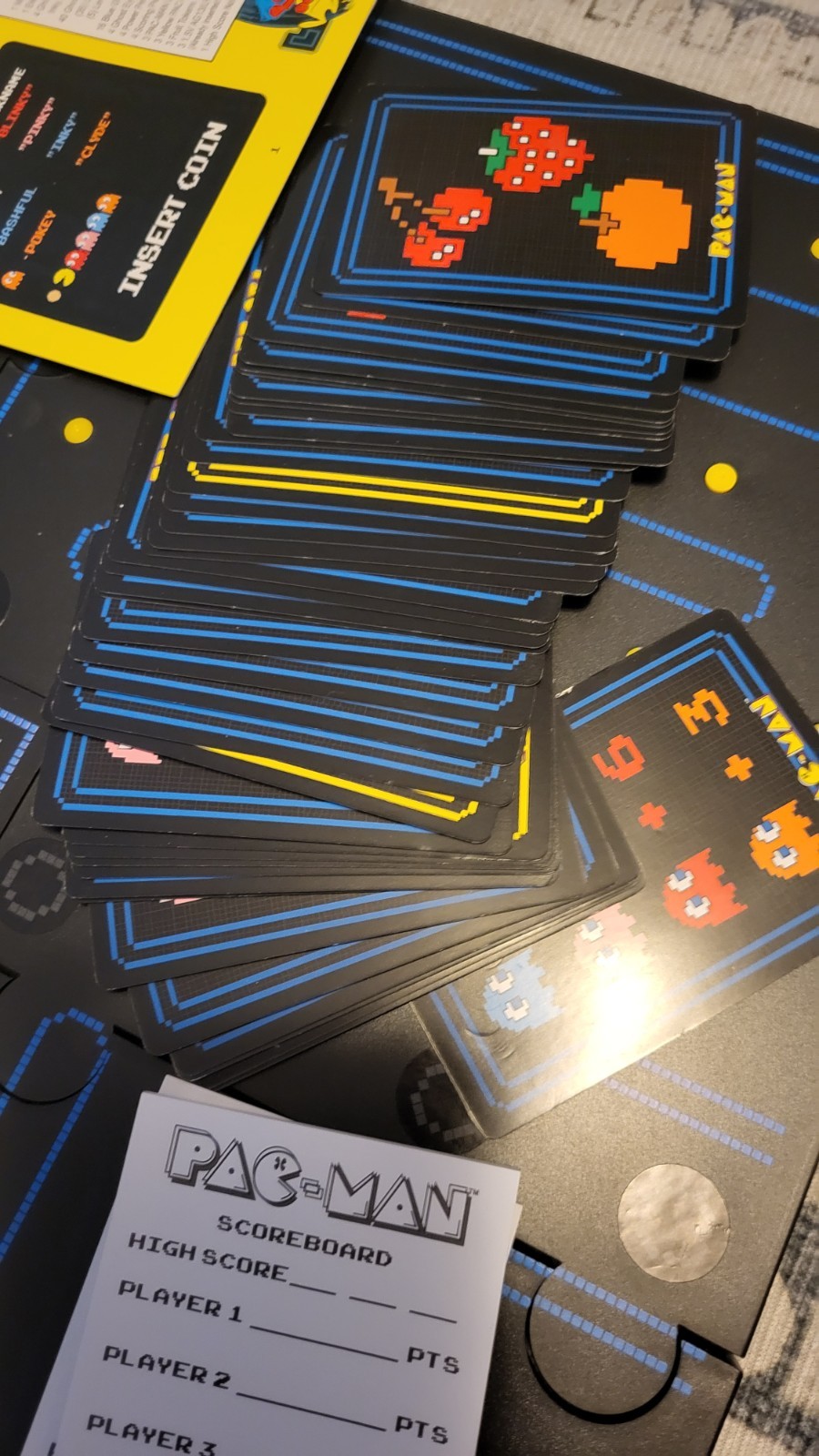 Pac-Man The Board Game Arcade Classic by Buffalo Games 2019 100% Complete