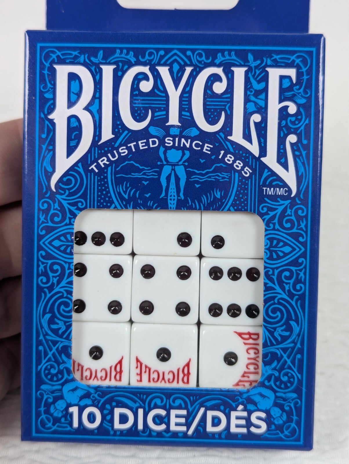 Bicycle – Dice / Die – Card Game Gambling – 10 dice per pack – 2 Pack