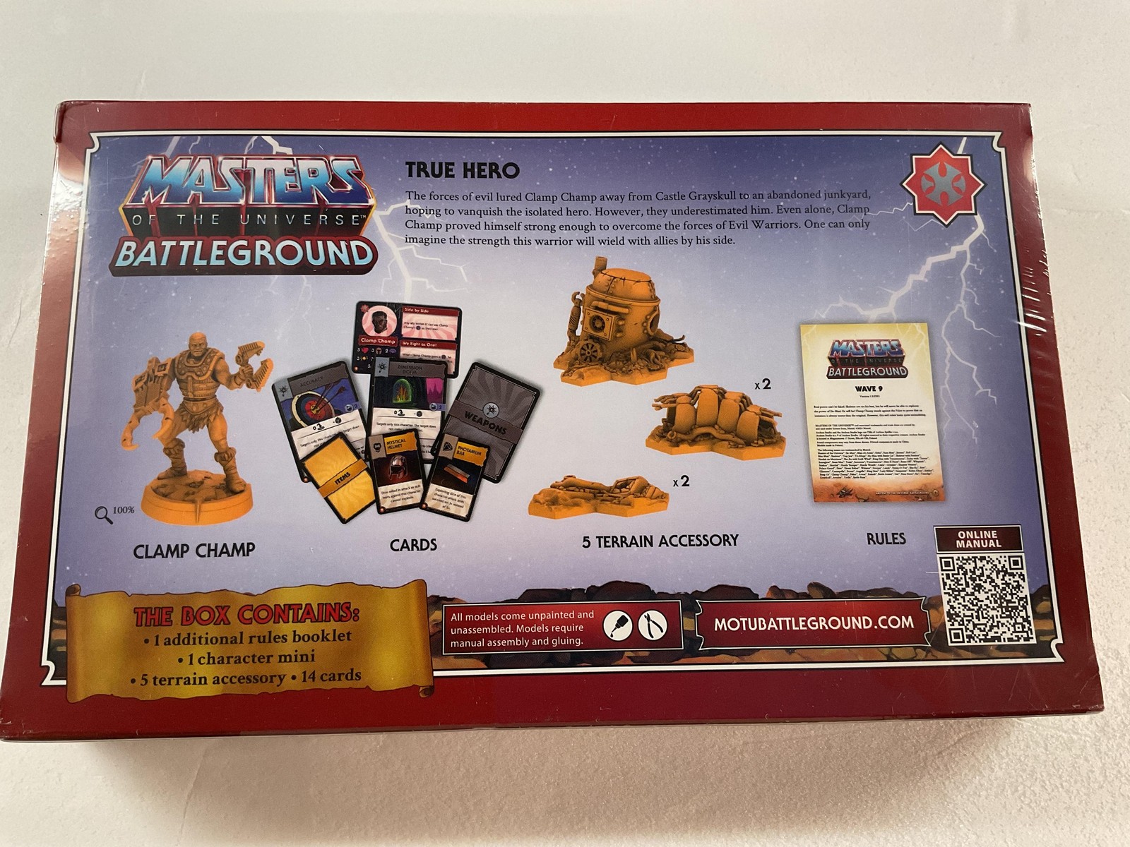 Archon Masters Of The Universe Battleground Clamp Champ Pack SEALED 2024