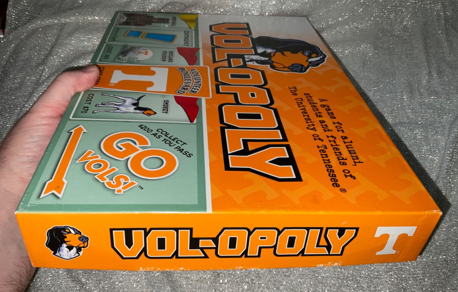 Vol-opoly University Of Tennessee Volunteers Board game TN Vols Volopoly See Pic