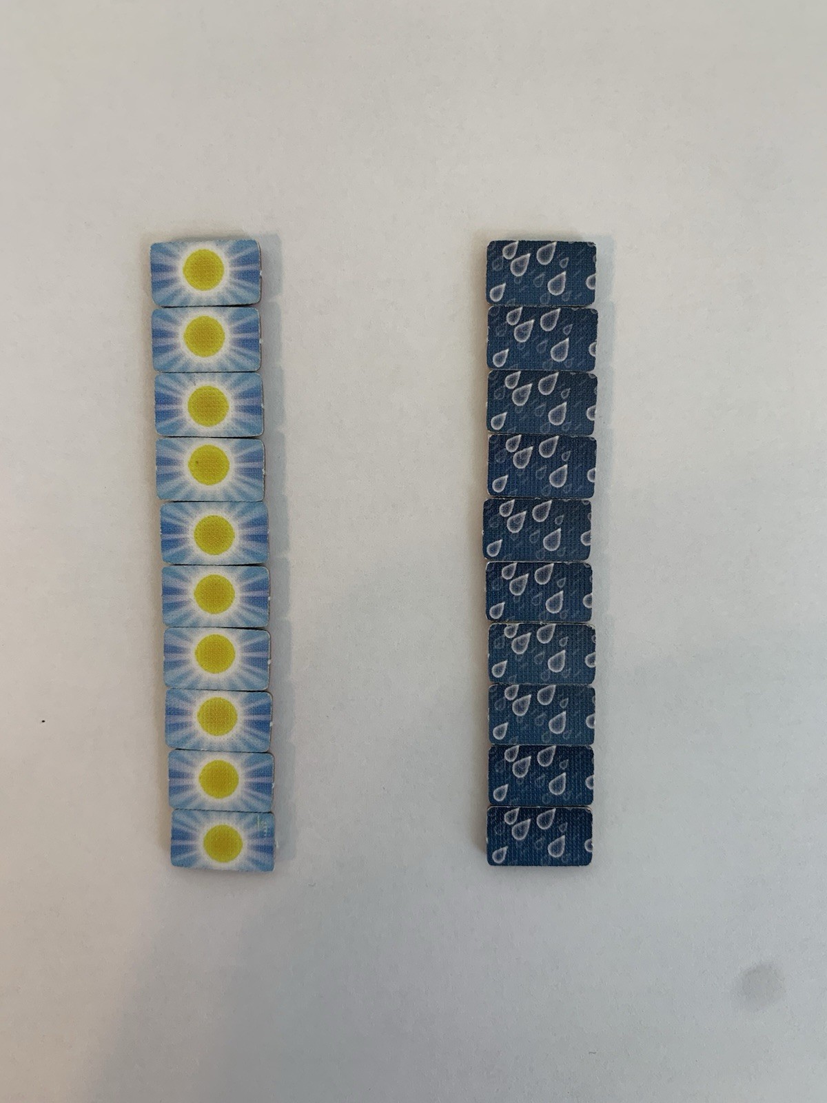 Replacement pieces for Formula D Board Game