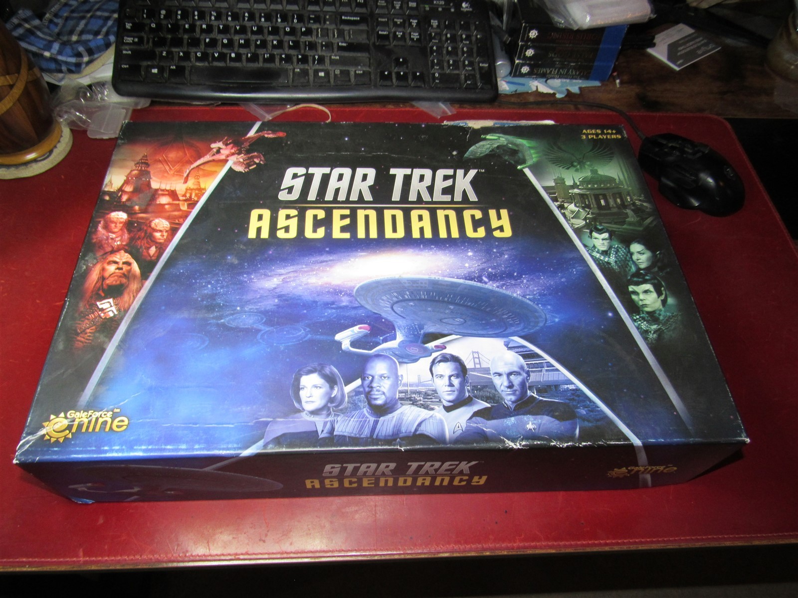 Gale Force Nine: Star Trek: Ascendancy Core Game: Complete – damaged box