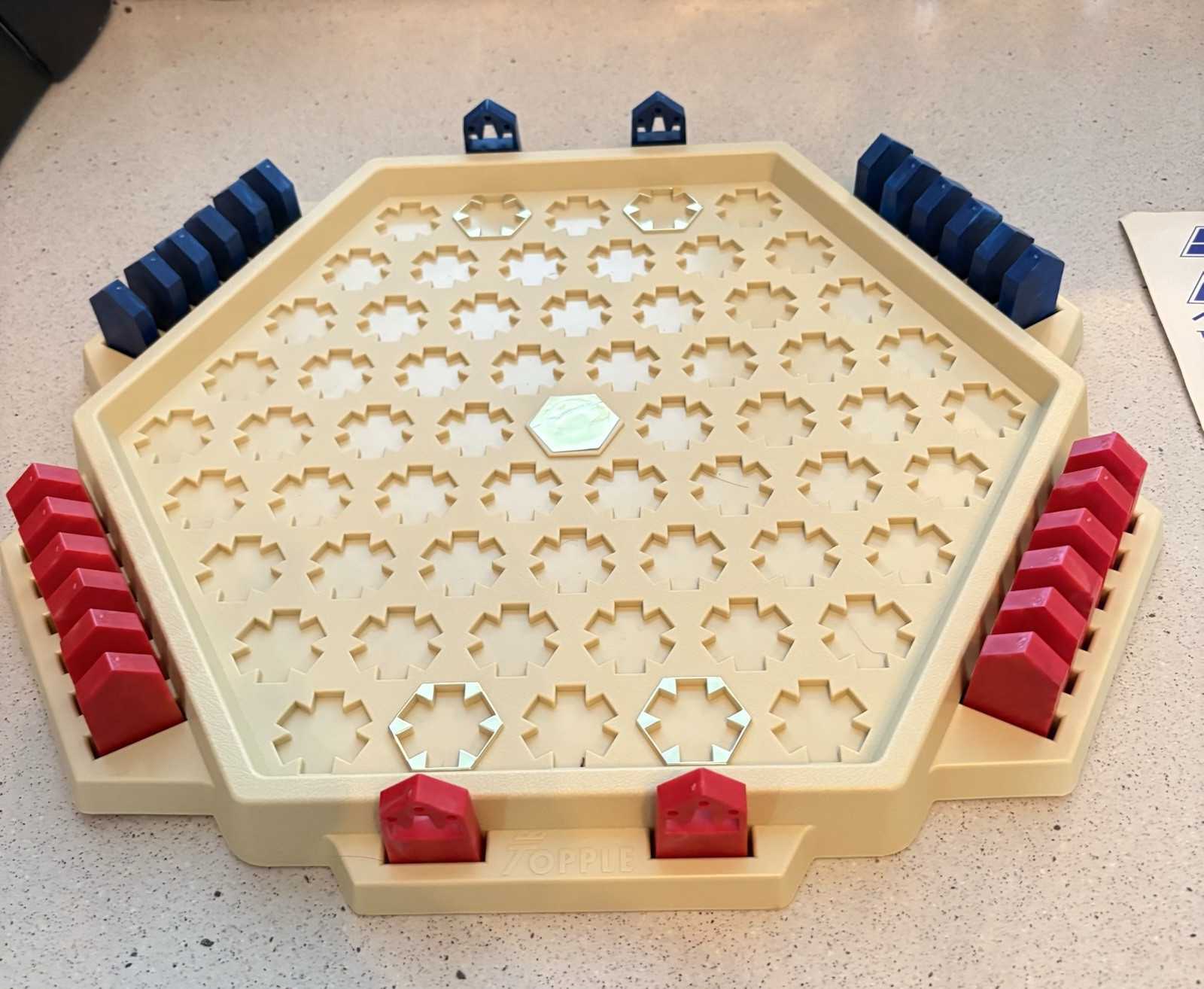 TOPPLE A Vintage ACTION STRATEGY BOARD GAME Retro 1979 by Kenner