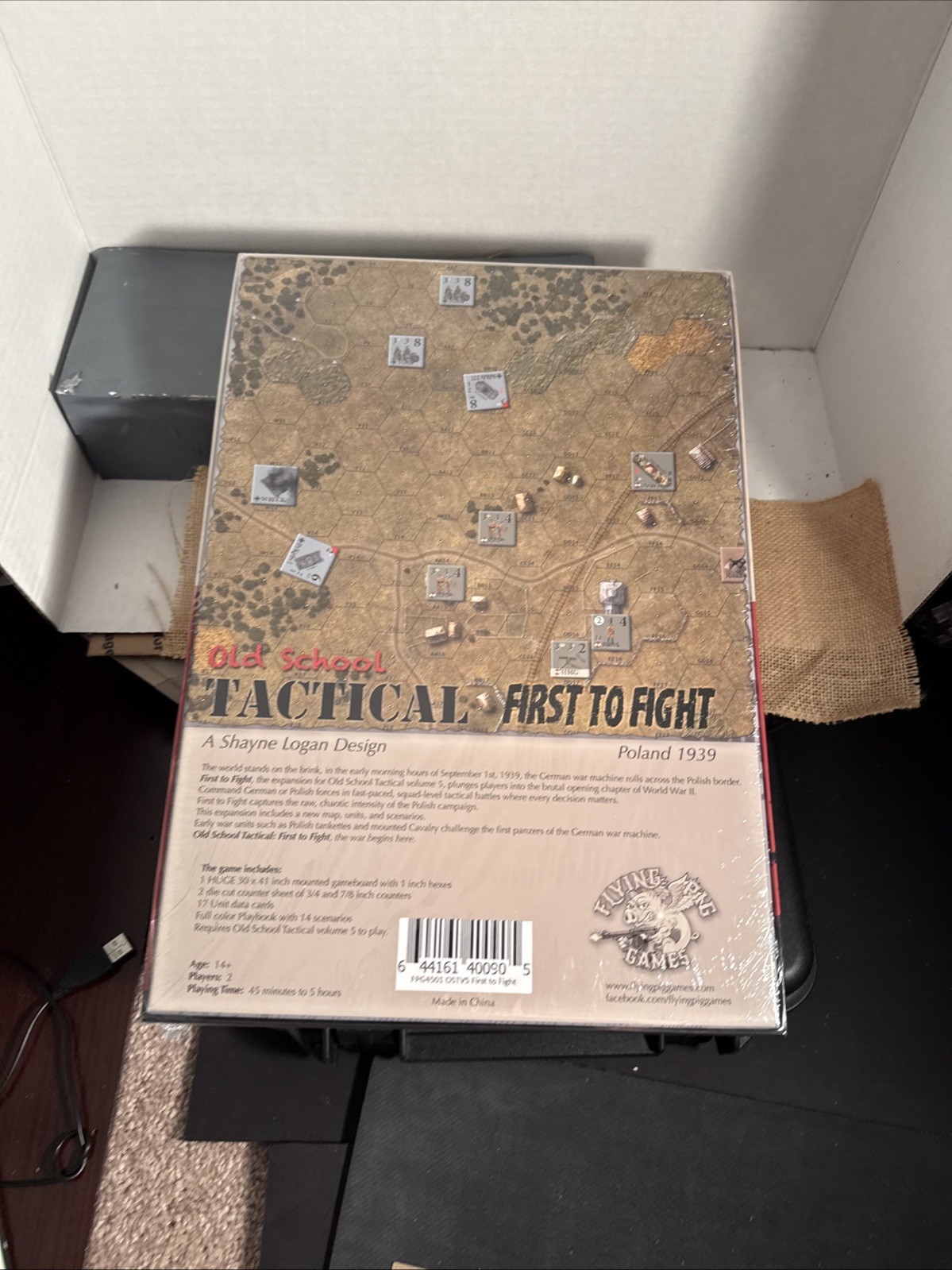Flying Pig Wargame First to Fight Poland 1939 Expansion (Vol. 5) Box SW (New)