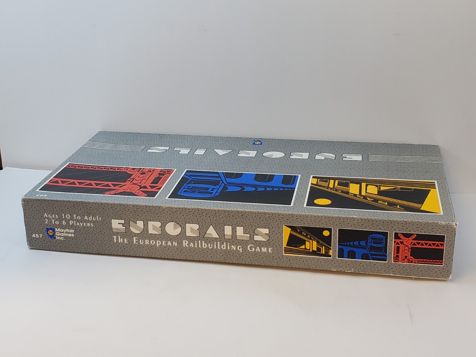 Eurorails Board Game 1st Edition Mayfair 1990 Please Read Description