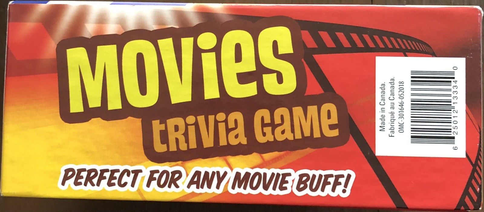 Movies Trivia Game 880 Questions – Family Party Travel Board Game – Cards w/ Box