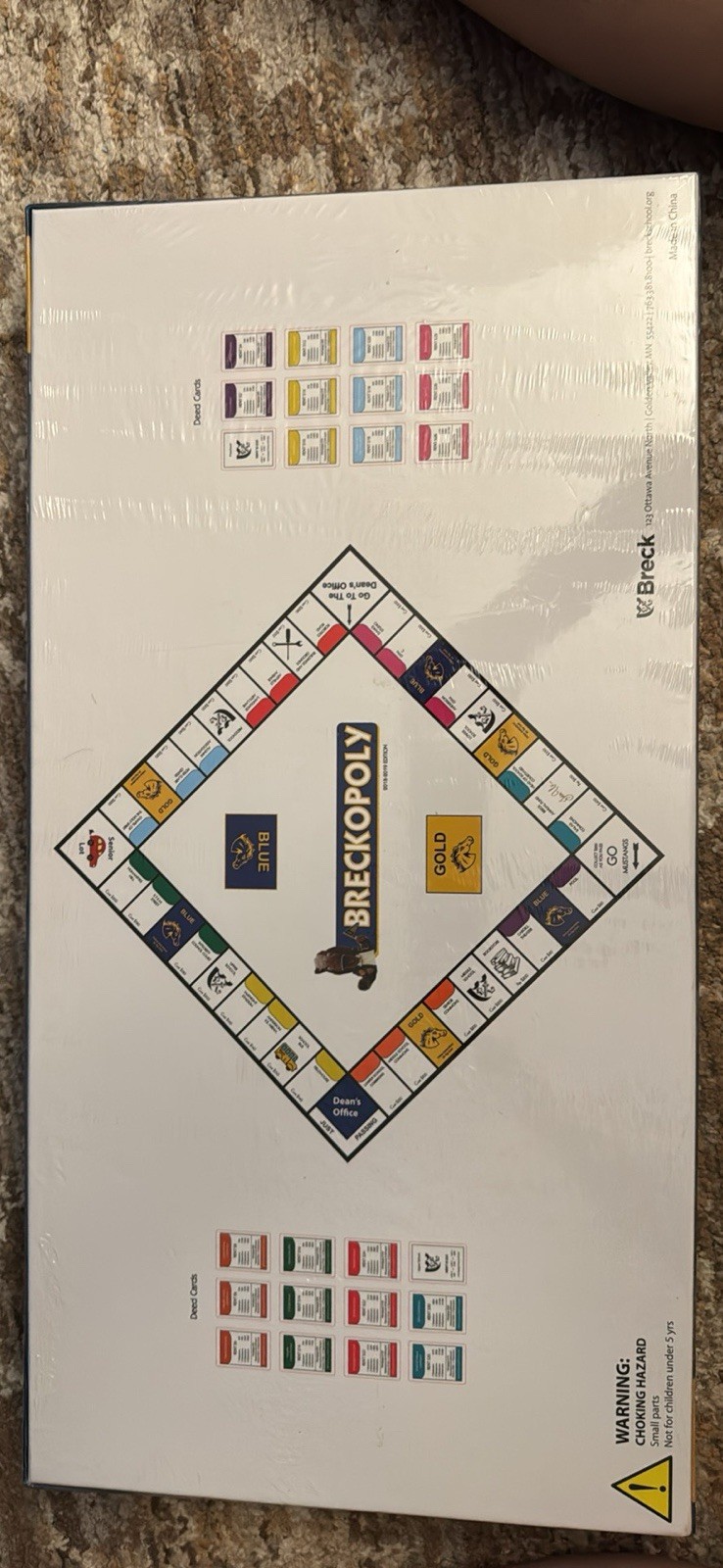 Limited Edition Breck Breckopoly Finance Board Game 2018-2019 Edition
