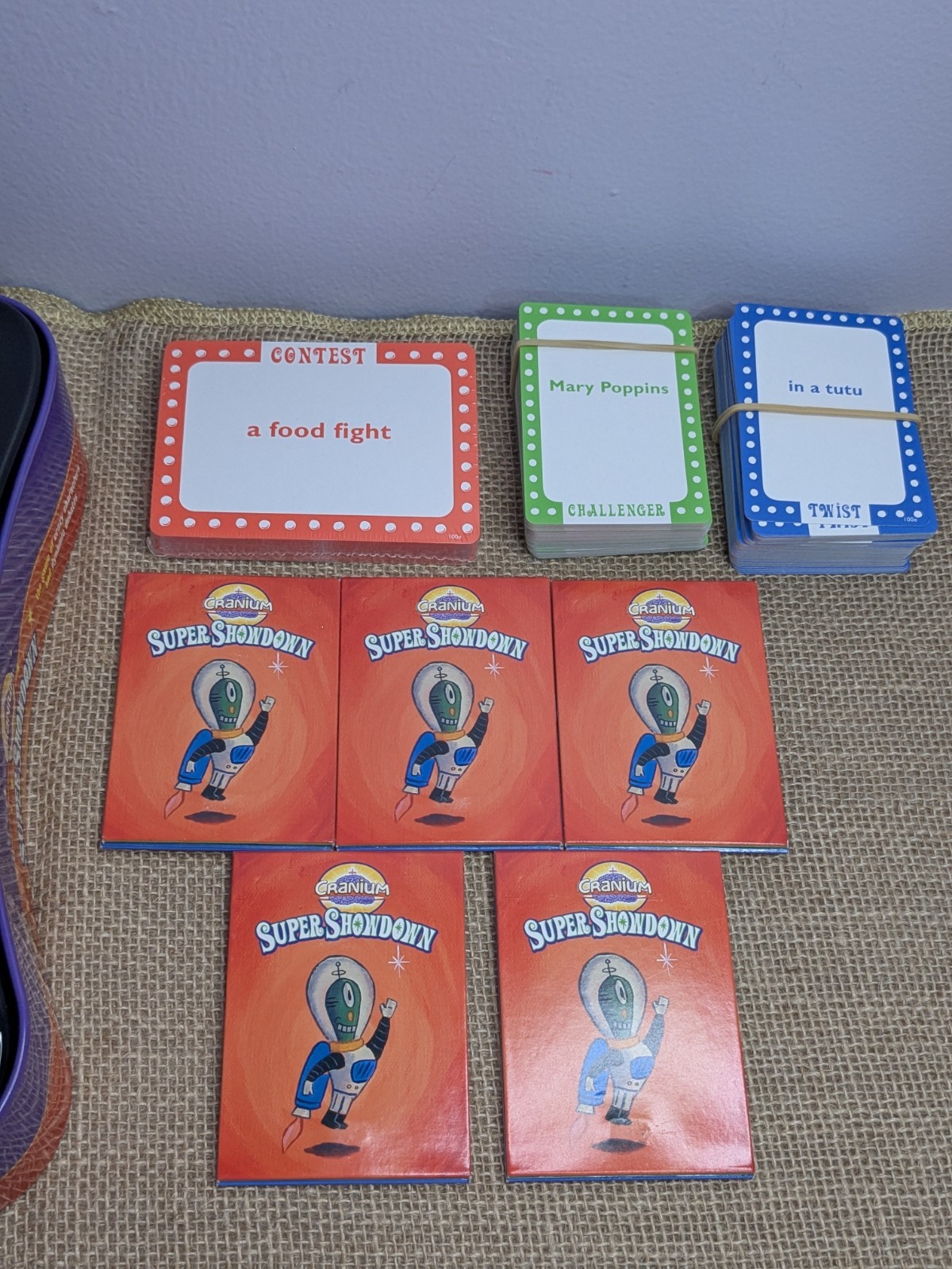 Cranium Super Showdown Game Hasbro Ages 8+ 2006 Complete – 1 chip 4-6 players
