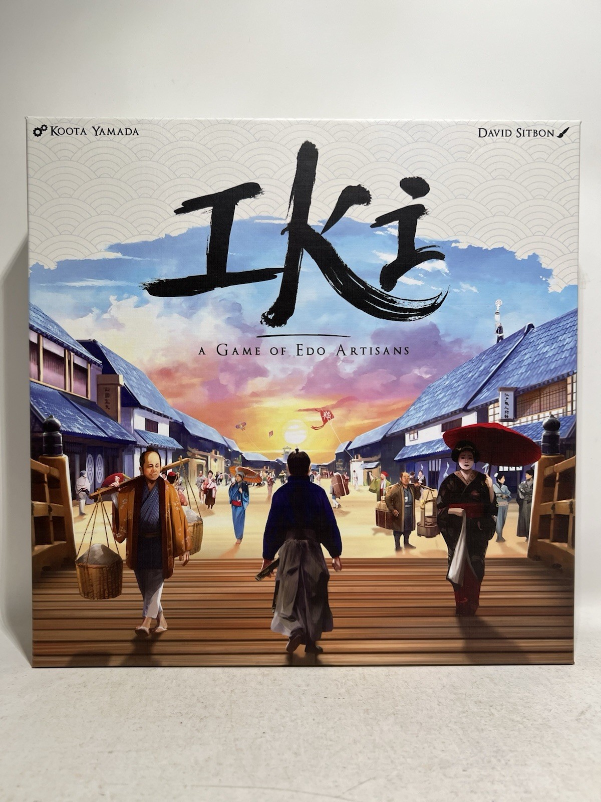 Iki: A Game Of Edo Artisans Board Game by Sorry We Are French – 100% Complete
