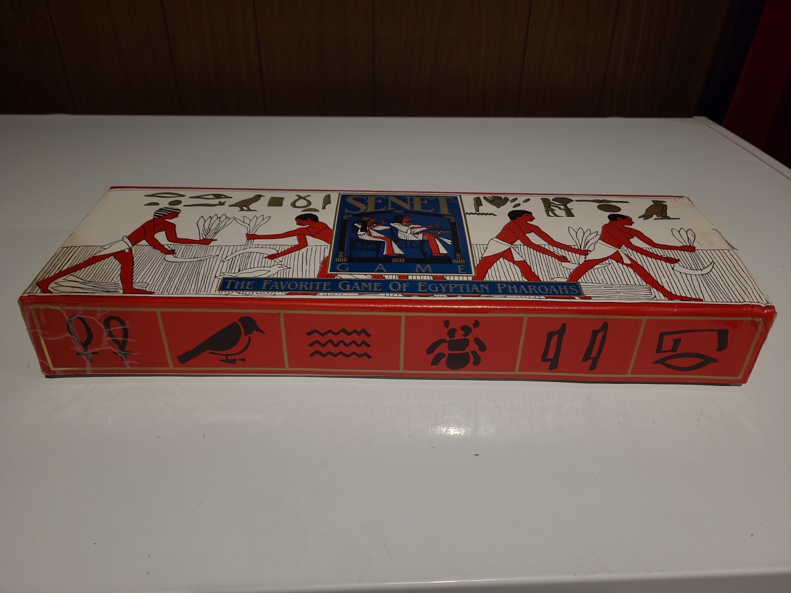 Senet Game Wood Expressions The Favorite Game Of Egyptian Pharaohs Mint Cond