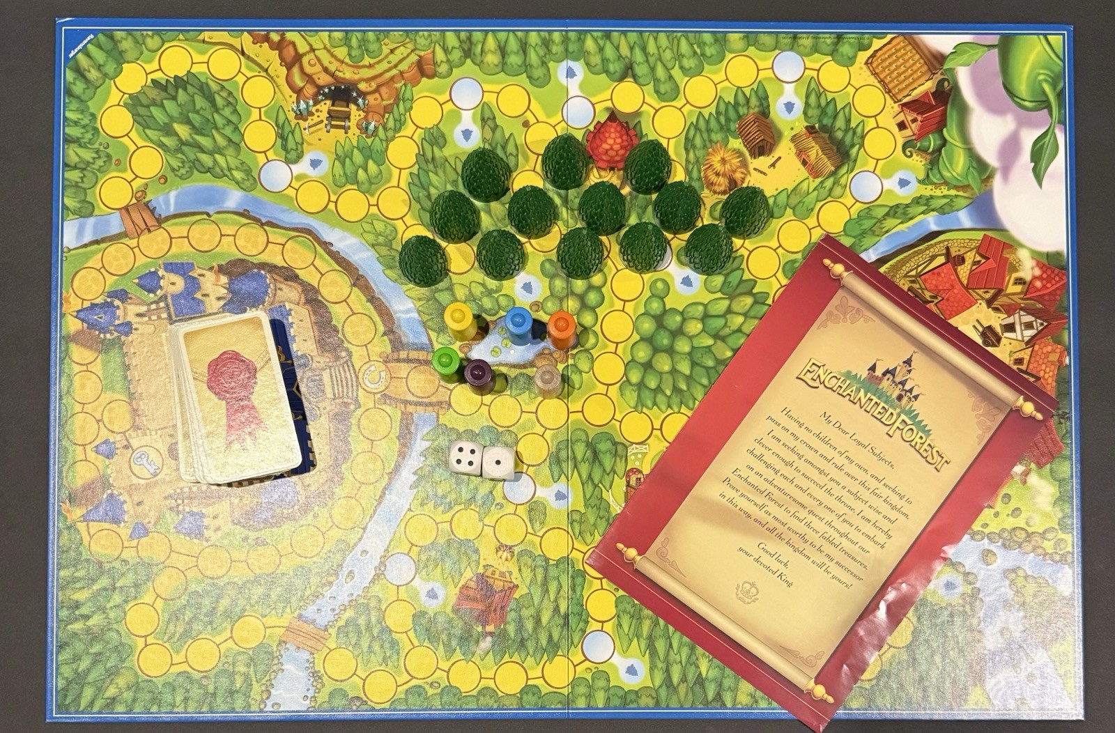 Enchanted Forest Board Game by Ravensburger All Pieces Excellent Condition
