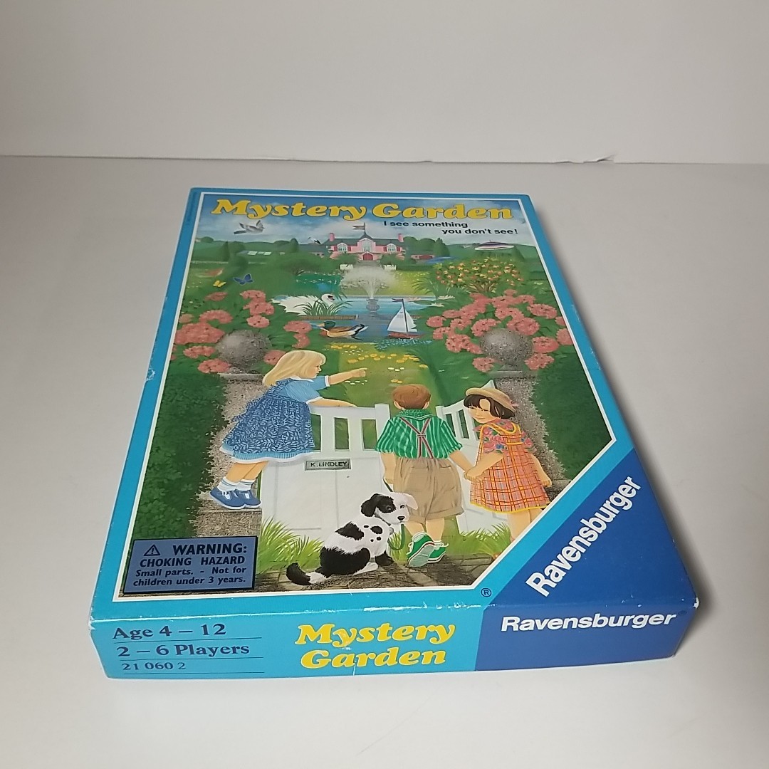 1992 Vintage Ravensburger MYSTERY GARDEN Game All Pieces / Missing Instructions