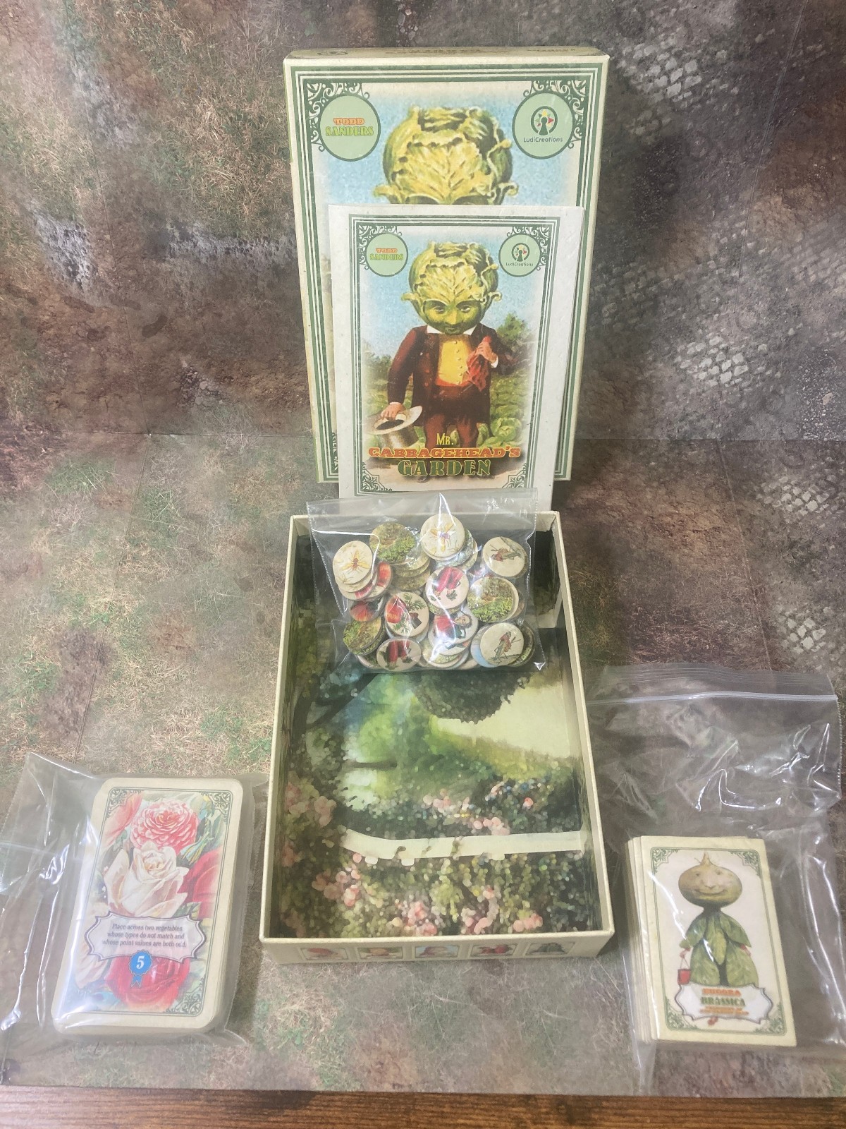 Mr. Cabbagehead’s Garden Standard Edition Ludicreations solo gardening game