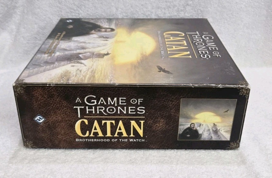 A Game of Thrones Catan: Brotherhood of the Watch Board Game Open Box Complete