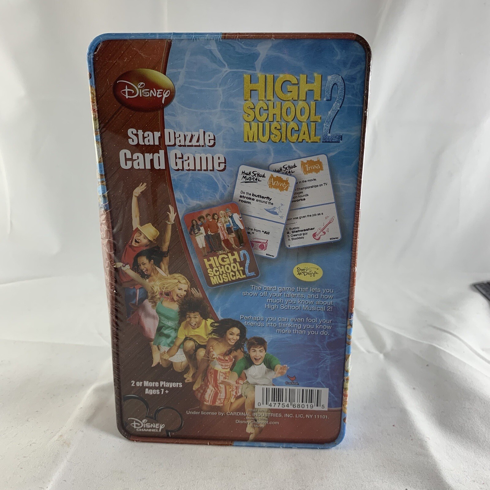 High School Musical 2 Star Dazzle Card Game New Sealed Disney Channel