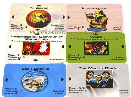 Illuminati 2nd Edition The Game Of Conspiracy Steve Jackson Games SJG 1387 Card