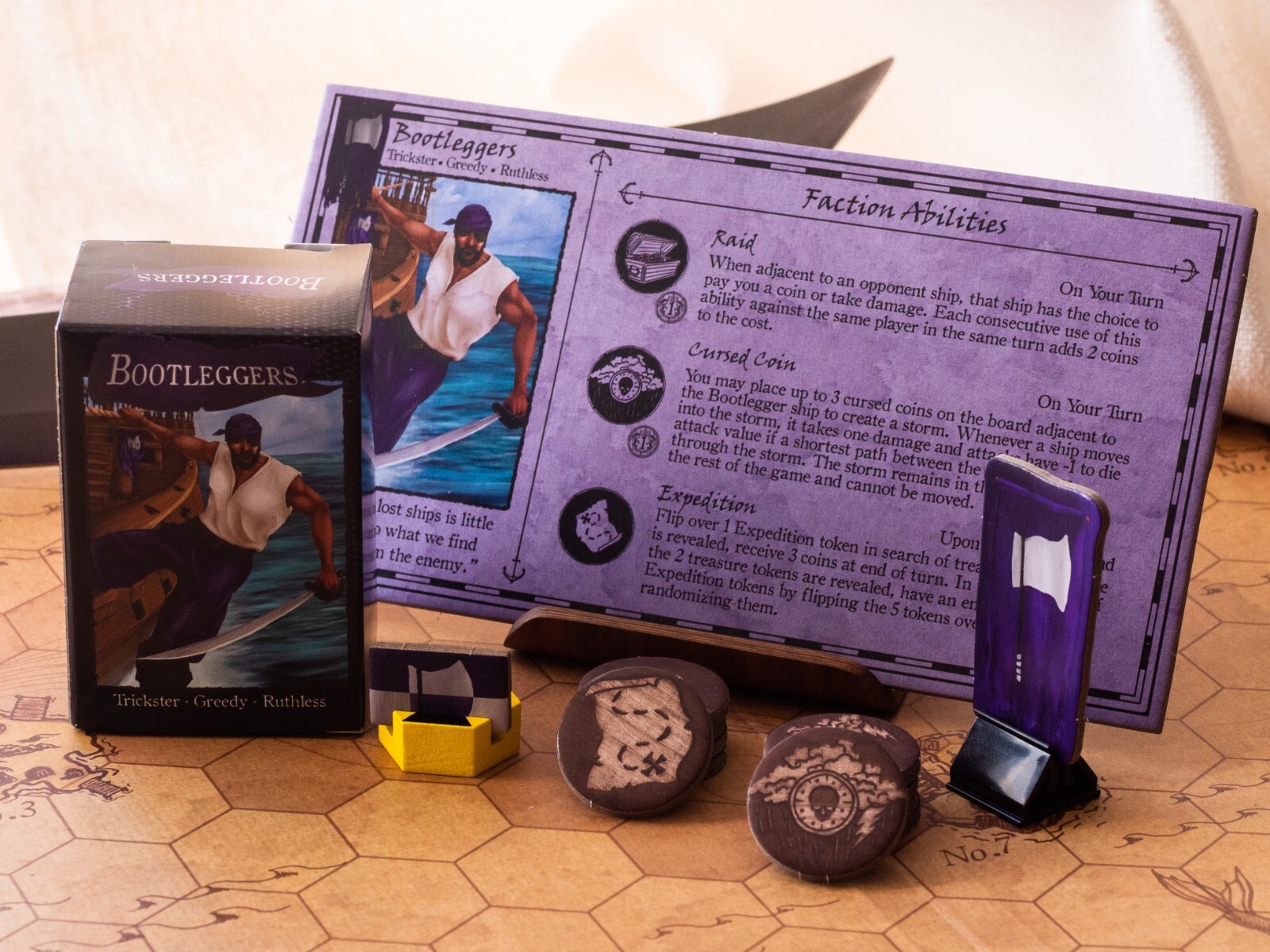 Old Salt Naval Strategy Board Game by Never Board Games 