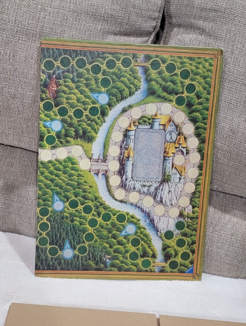 GAME BOARD Part Enchanted Forest Board Game REPLACEMENT 1982 Ravensburger