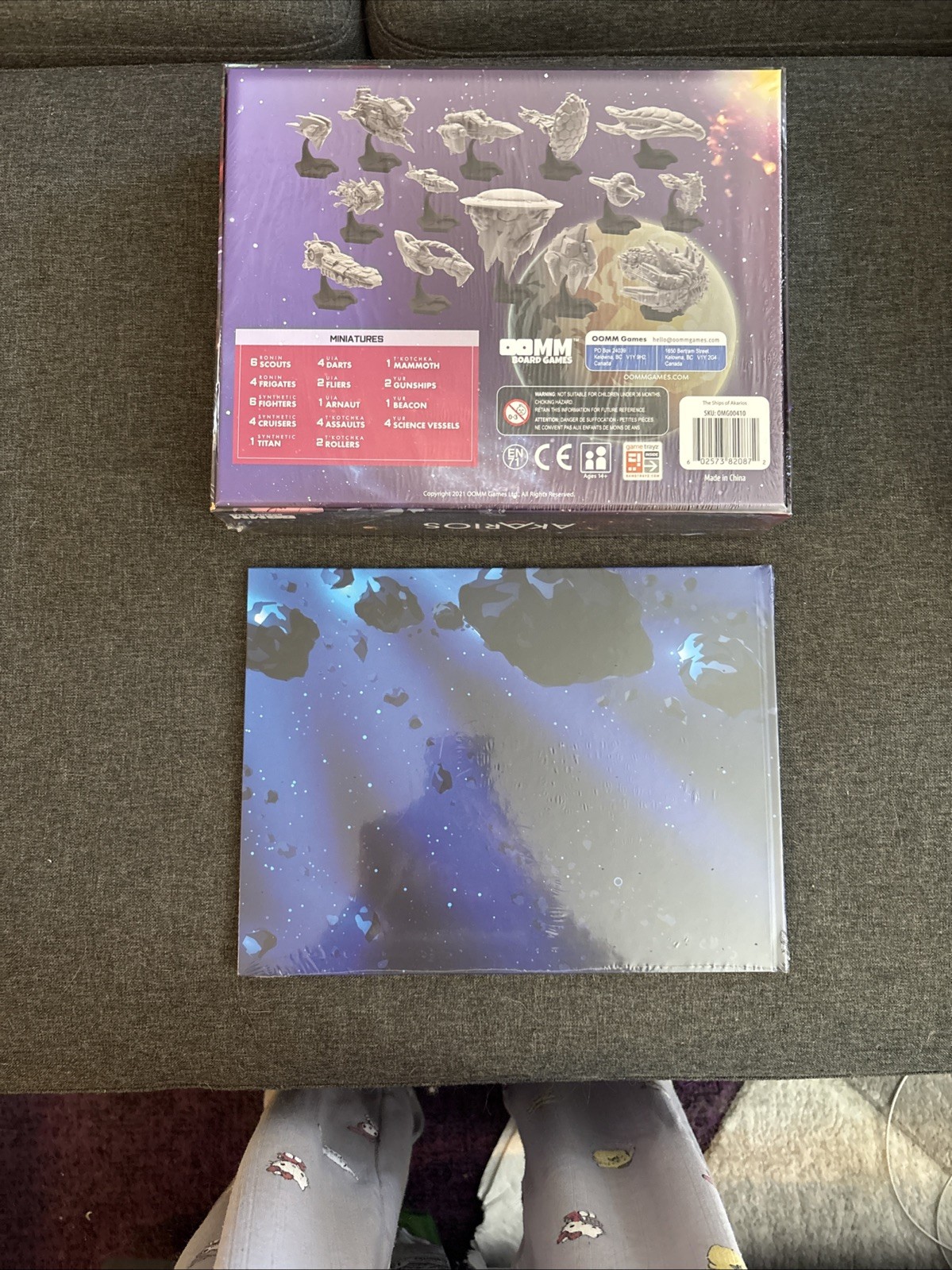 OOMM Board Games Stars of Akarios Collection “Starlight” All In Edition