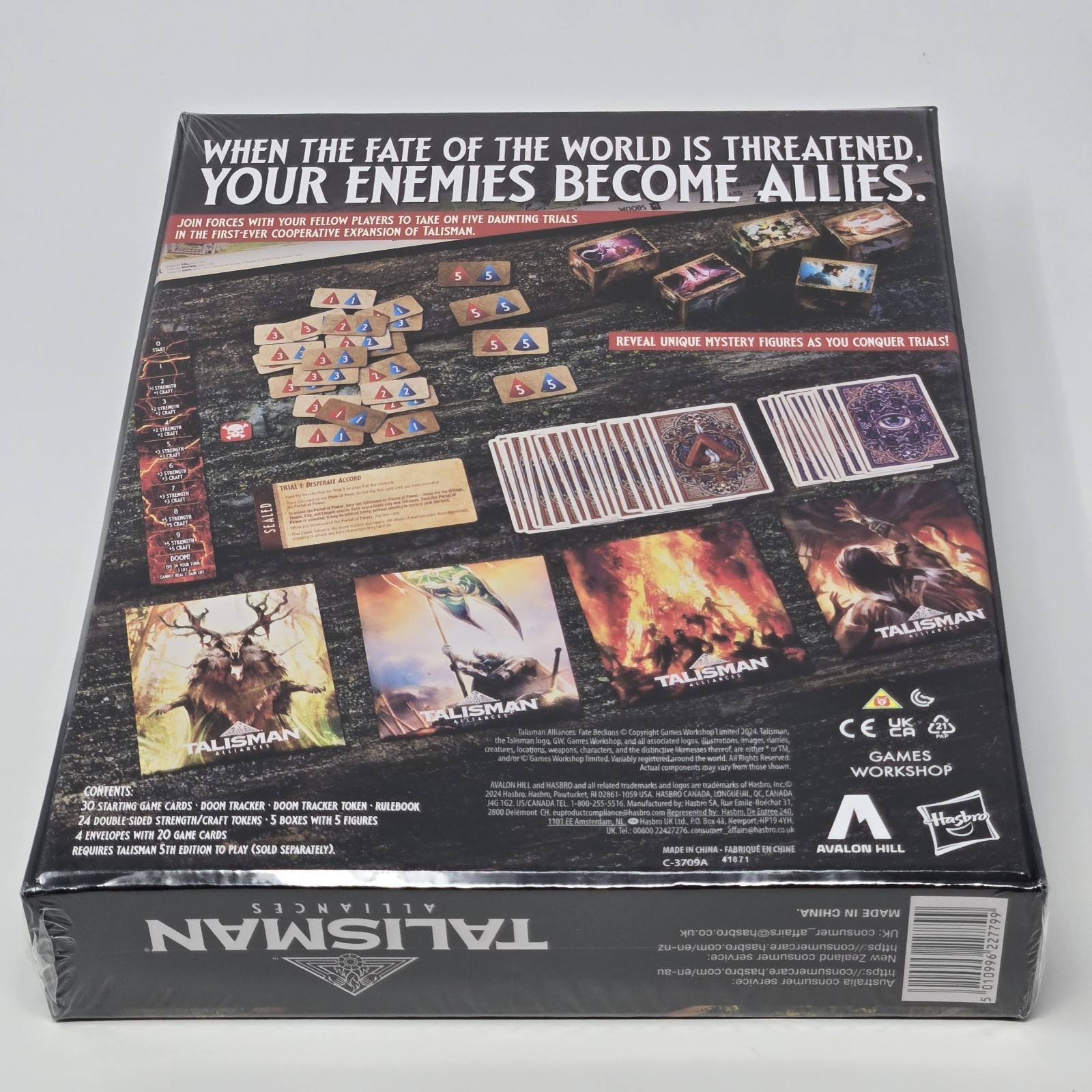 Talisman Alliances Fate Beckons Expansion Avalon Hill New Sealed Board Game