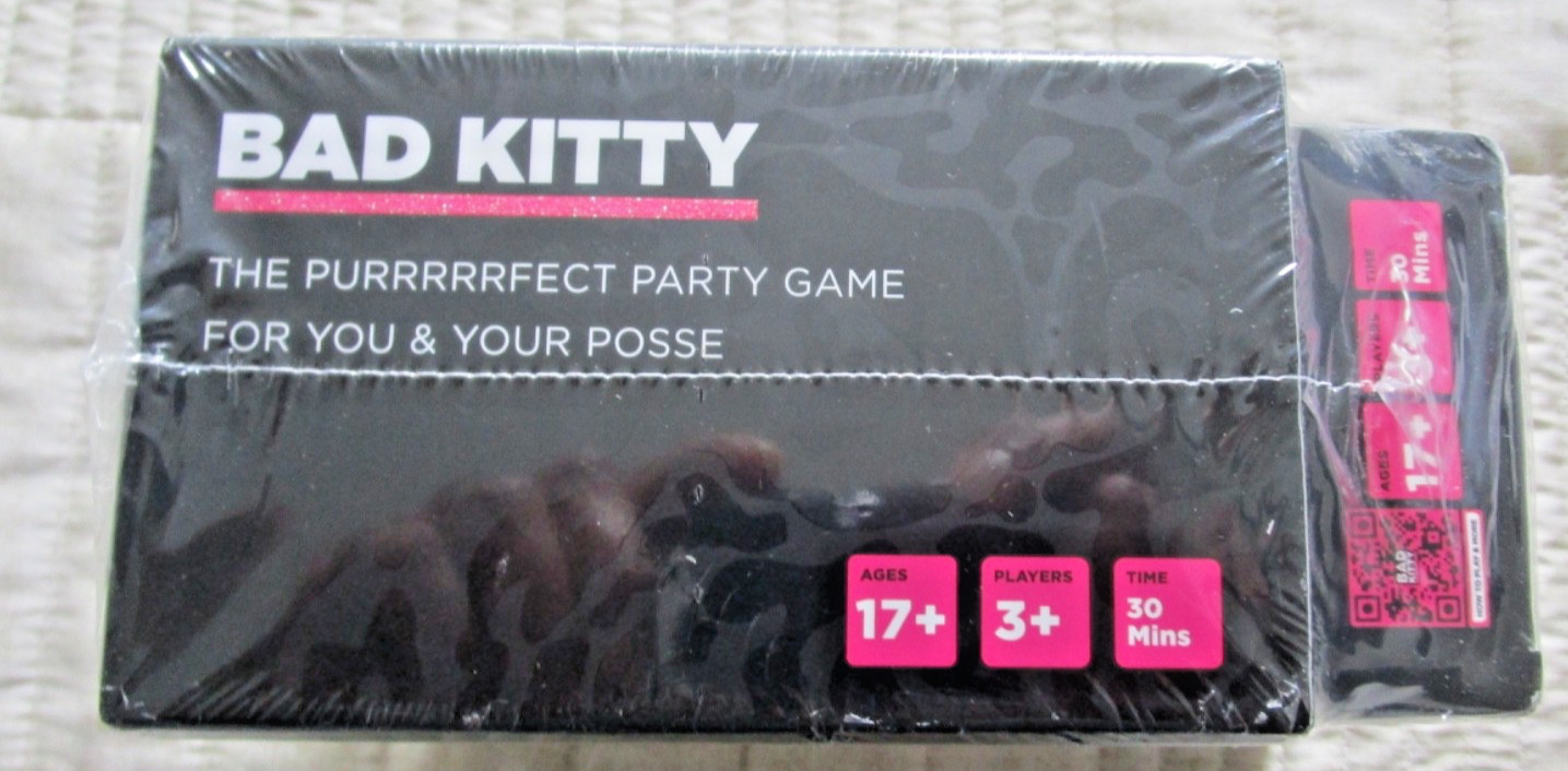 BAD KITTY Party Game + After Dark Expansion Set – Ultimate Meme Game w/cats NEW.