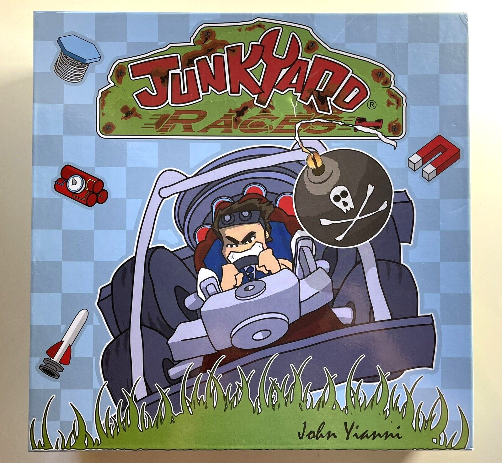 Junkyard Races (2010) – Board Game – Gen42 Games – UNPUNCHED / SEALED CARDS