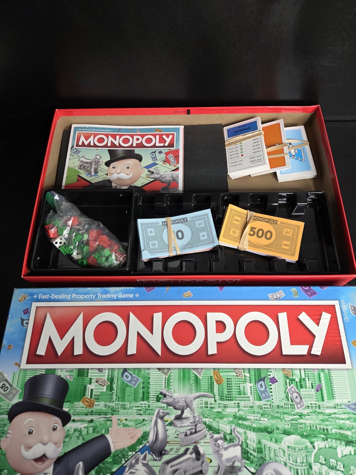 Monopoly Board Game Complete Hasbro Gaming Classic Family Game 2017 Edition
