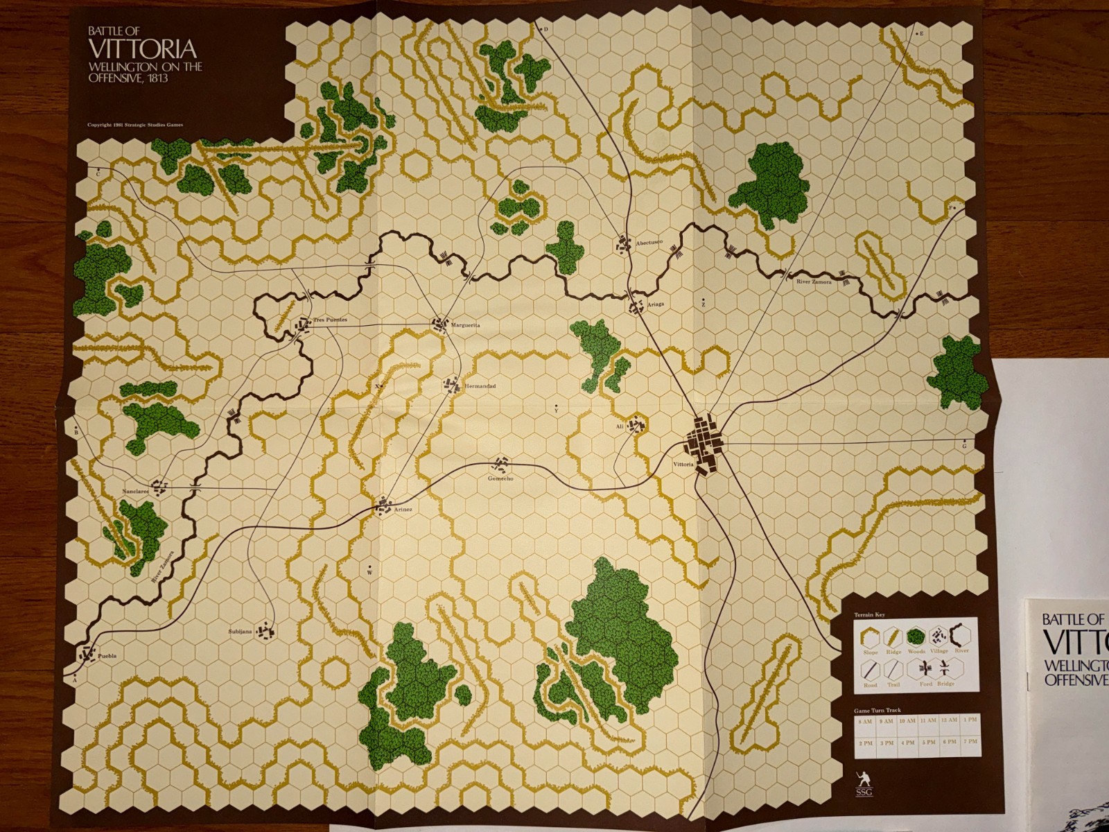 SSG Salamanca and Vittoria War Games Unpunched – Ziplock.
