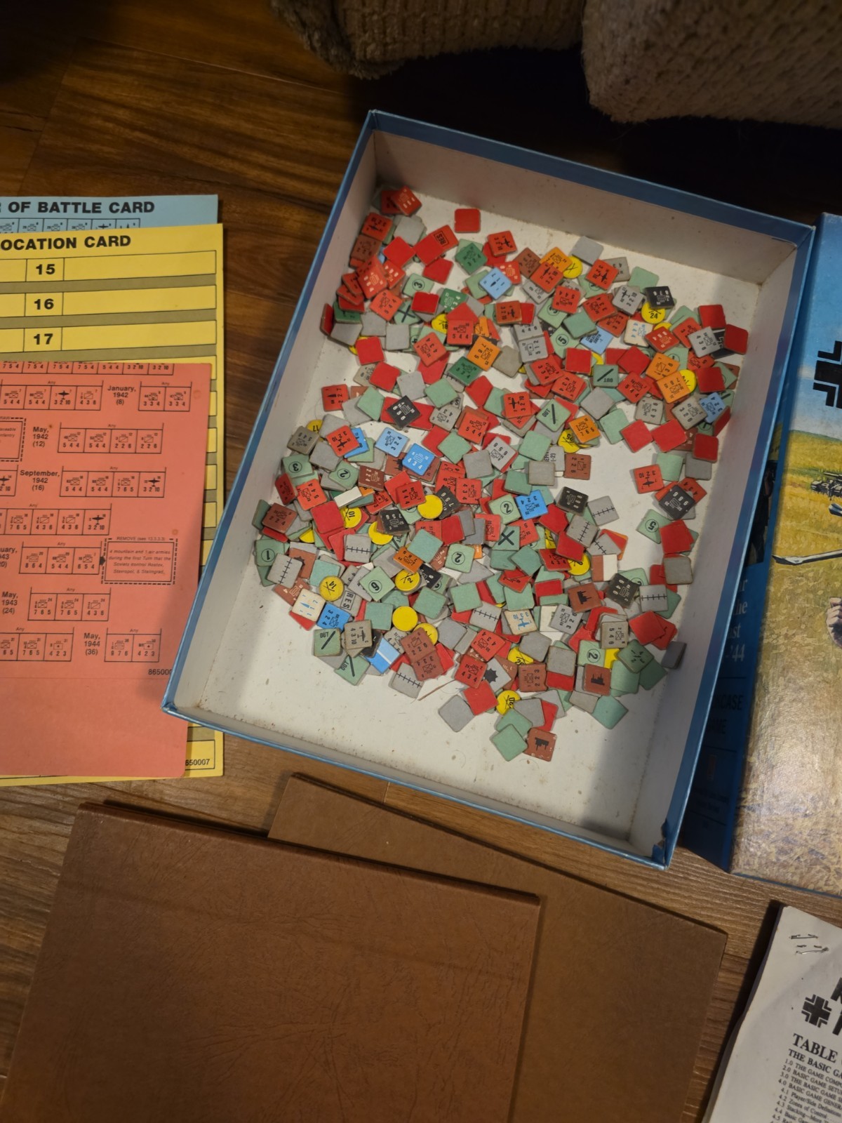 Vintage 1985 Russian Front Board Game The Avalon Hill Game Company USA