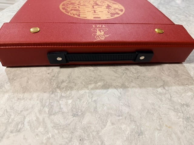 Yellow Mountain Imports Chinese Mahjong Set – “Rouge Harmony”