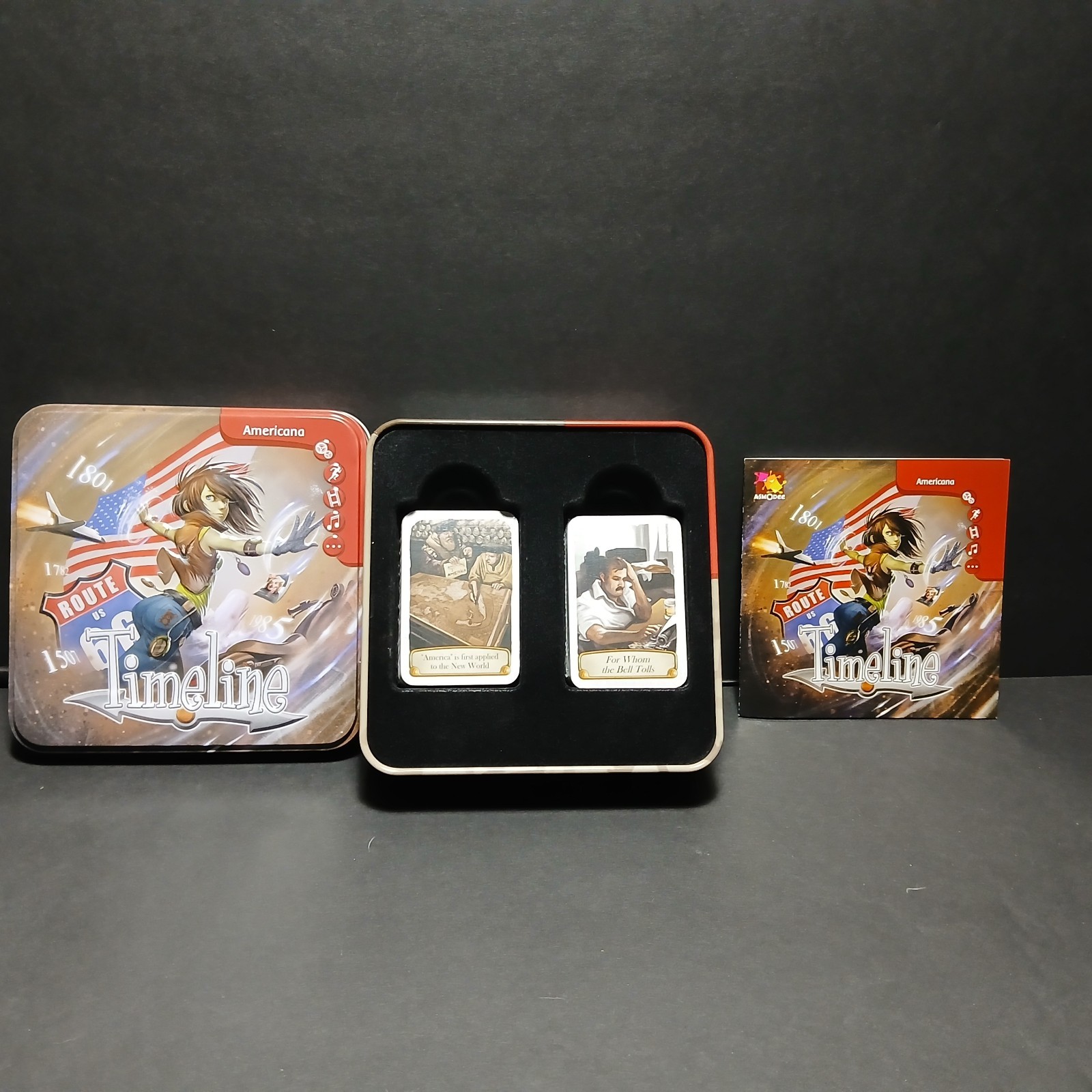 Timeline Americana Asmodee Card Trivia Game