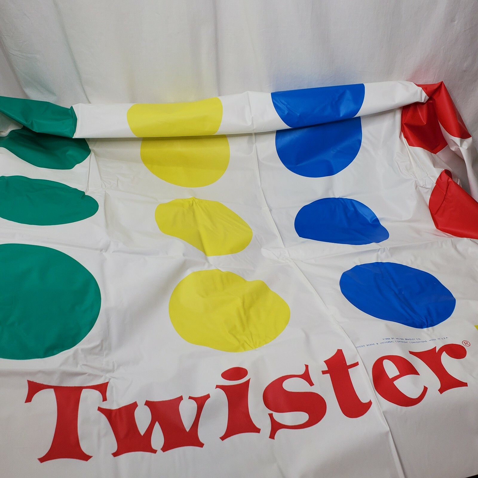 Vintage 1986 Twister Board Game Milton Bradley 80s Party Decor Game Night USA