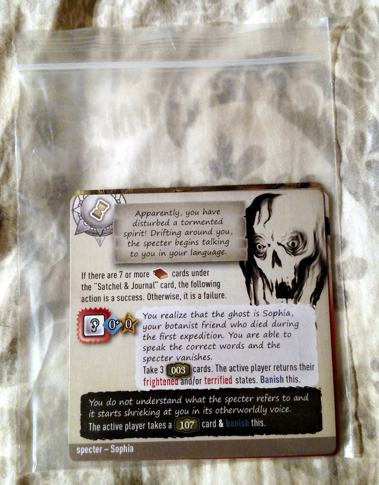 7th Continent Board Game Geek BGG Promo Card Pack NEW BoardGameGeek