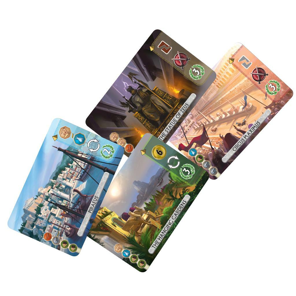 7 Wonders Duel Stand Alone 2 Player Board Card Game Asmodee ASM SEV07 Card