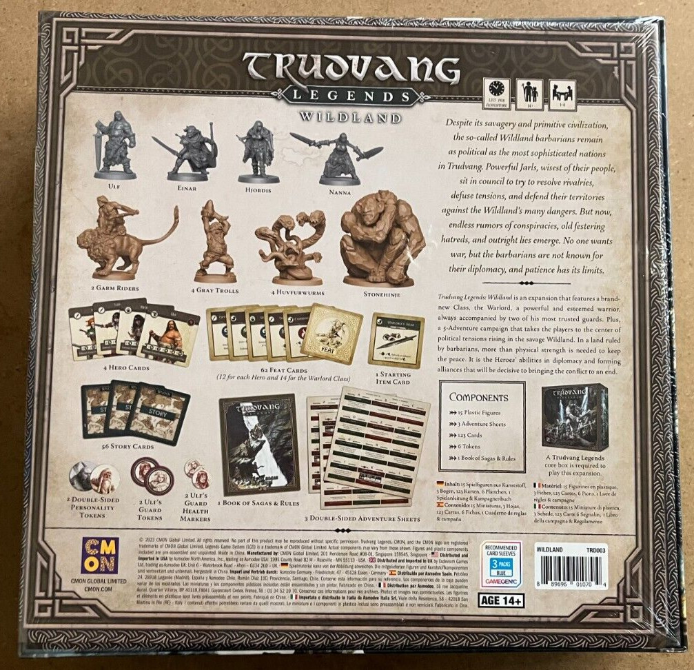 Trudvang Legends Wave 2 (No Core Game) – Expansions, Plastic Runes / PoIs