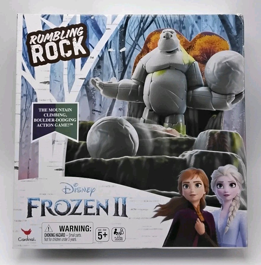 NIB Disney Frozen 2 Rumbling Rock Game For Kids & Families Action Game