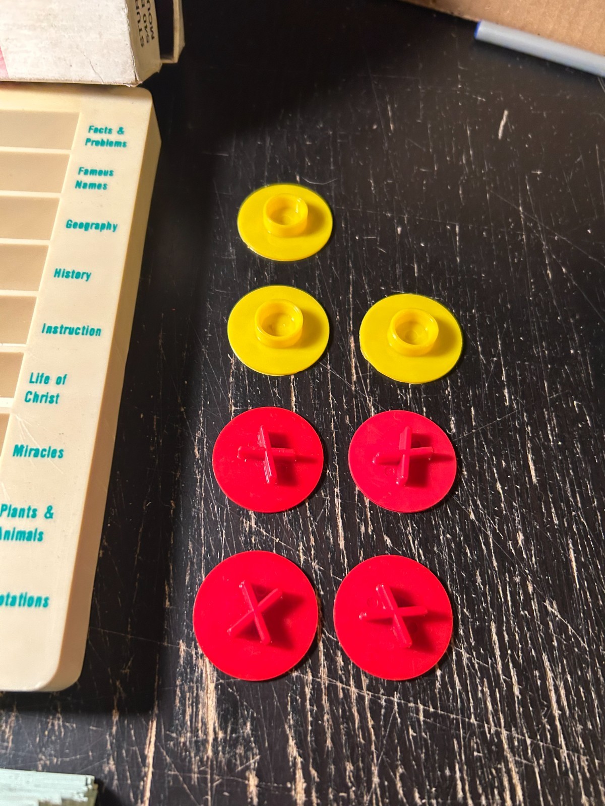 Tic Tac Know Bible Game Vintage Jesus Christ Christian Religious Board Game Rare