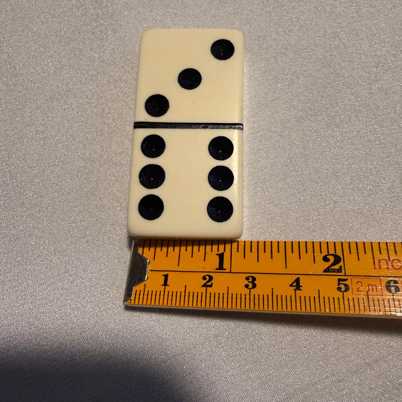 Vintage Puremco ARCO Advertising Dominoes No 1632 Tournament Large Face USA