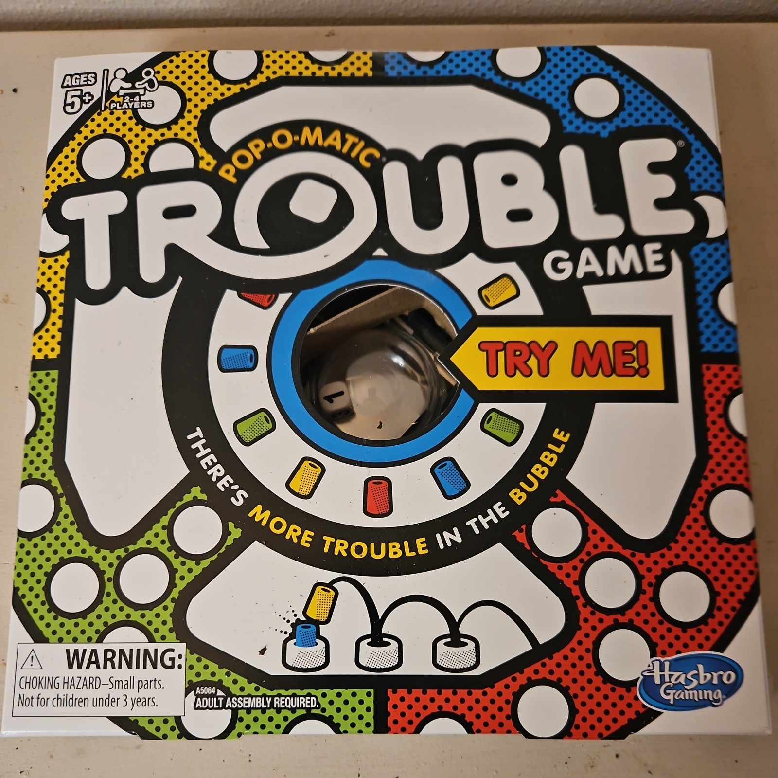Trouble Board Game for Kids Ages 5 and Up 2-4 Players