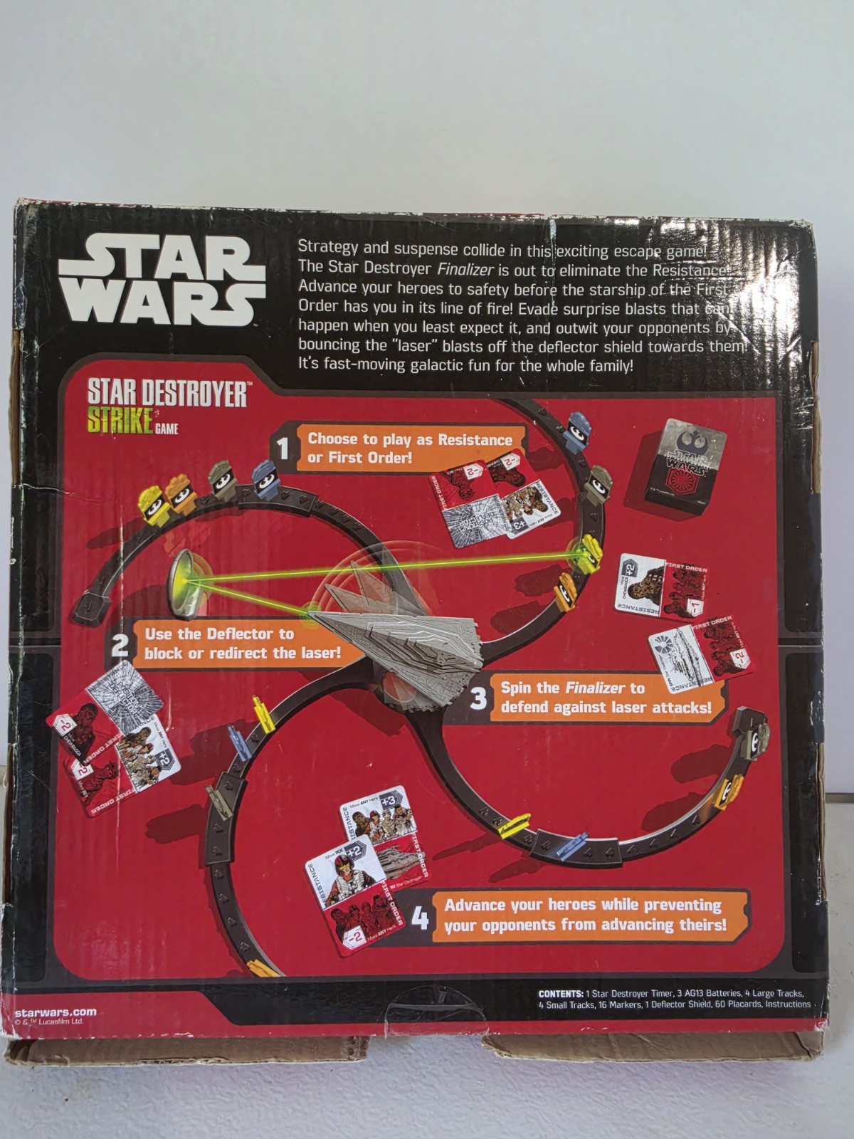 Wonder Forge Star Wars Star Destroyer Strike Game Sound Effects Age 6+