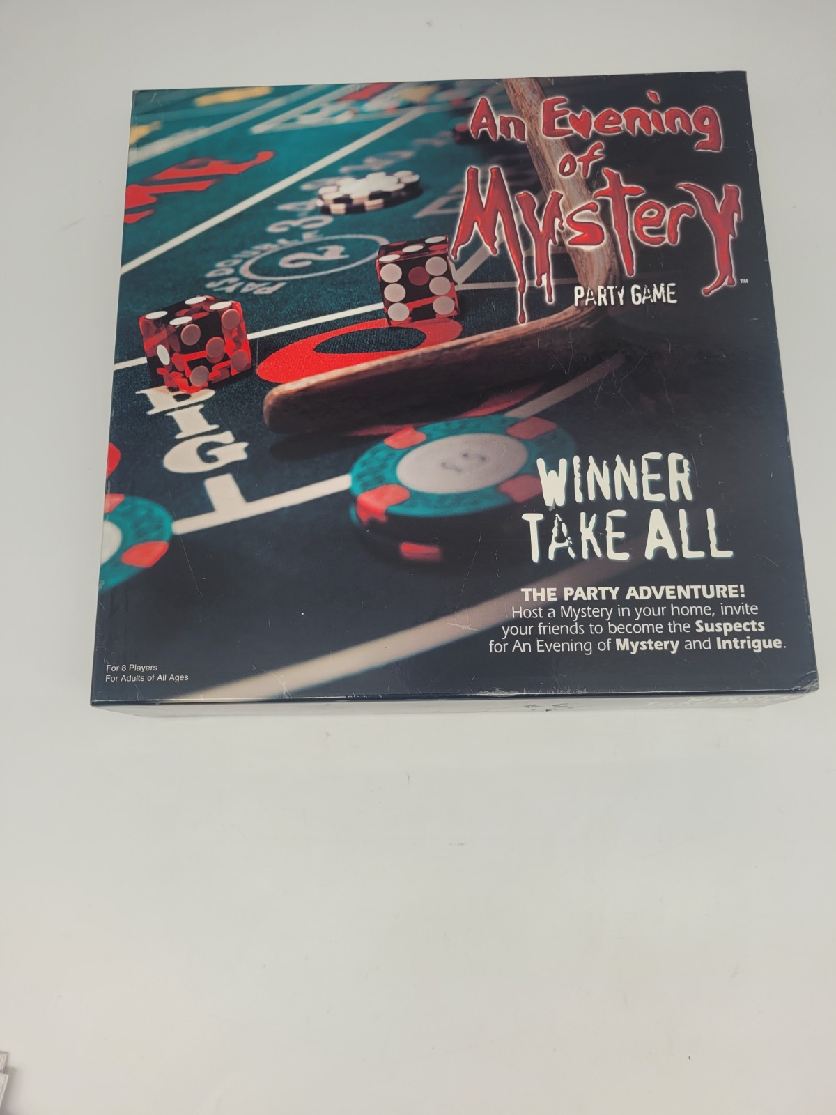 An Evening of Mystery Party Game Winner Take All 8 Adult Players