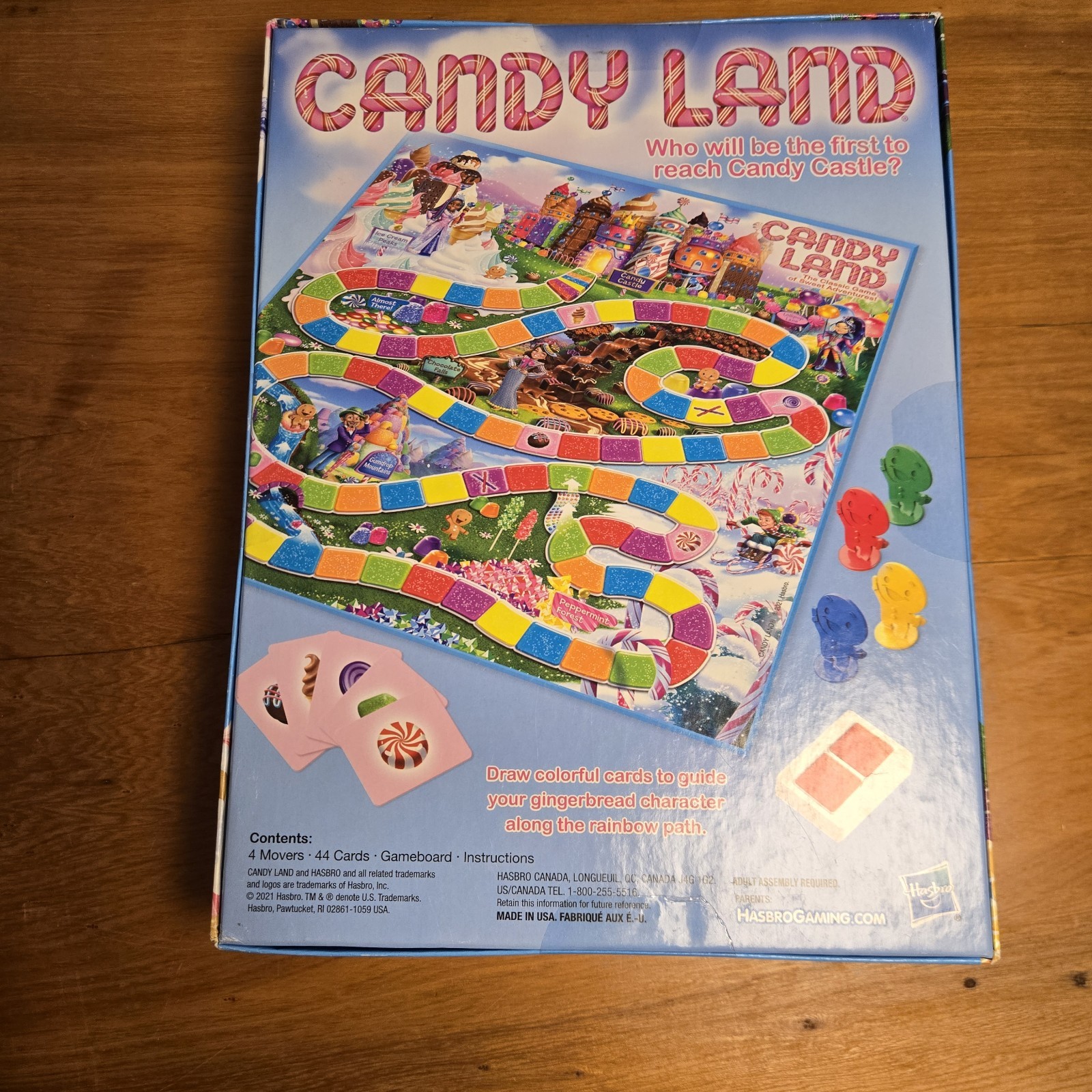 Candyland Game, Hasbro Games, Age 3 & up Classic Board Game, Original Box
