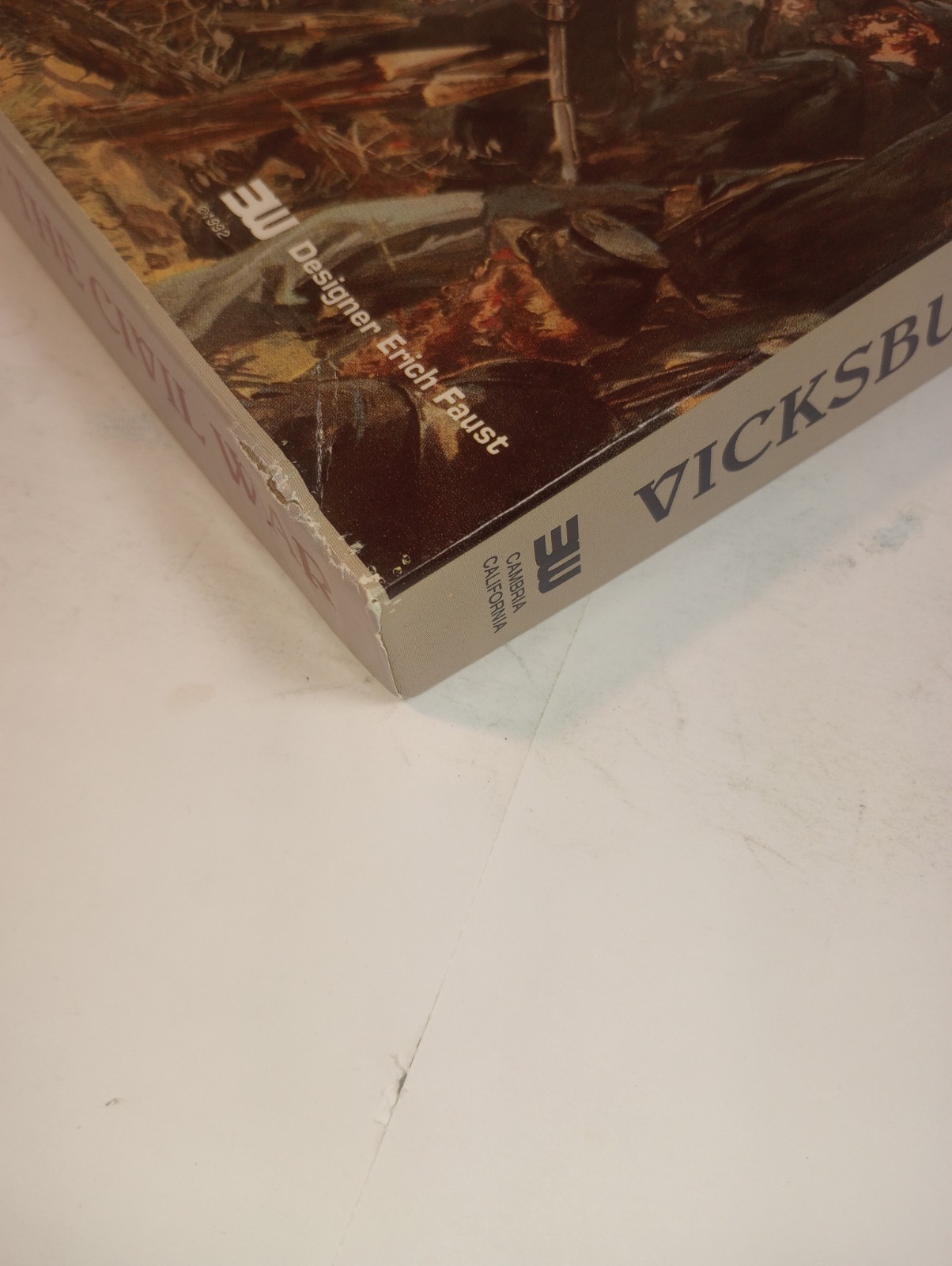 CAMPAIGNS CIVIL WAR Vicksburg Chancellorsville Board Game COMPLETE 3W 1992 OOP
