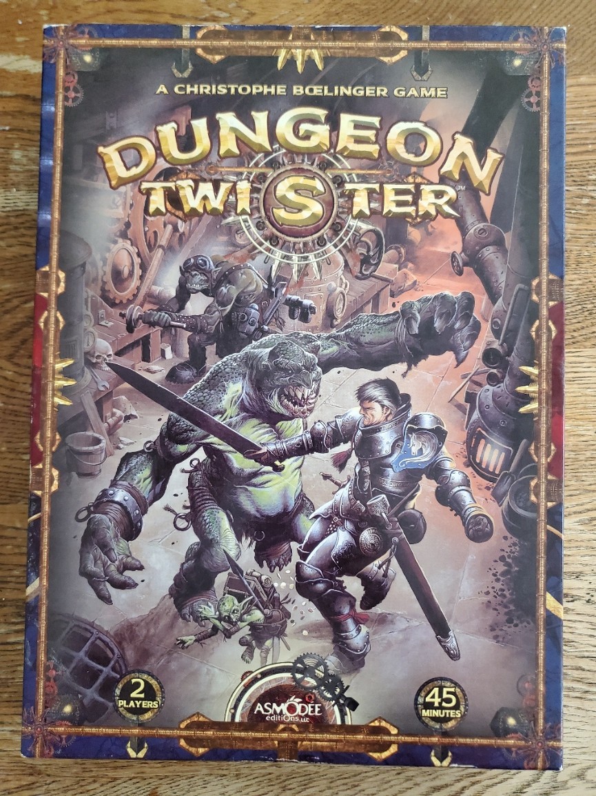 DUNGEON TWISTER BOARD GAME Basic Set 2005 Fantasy Asmodee Complete In Box CIB