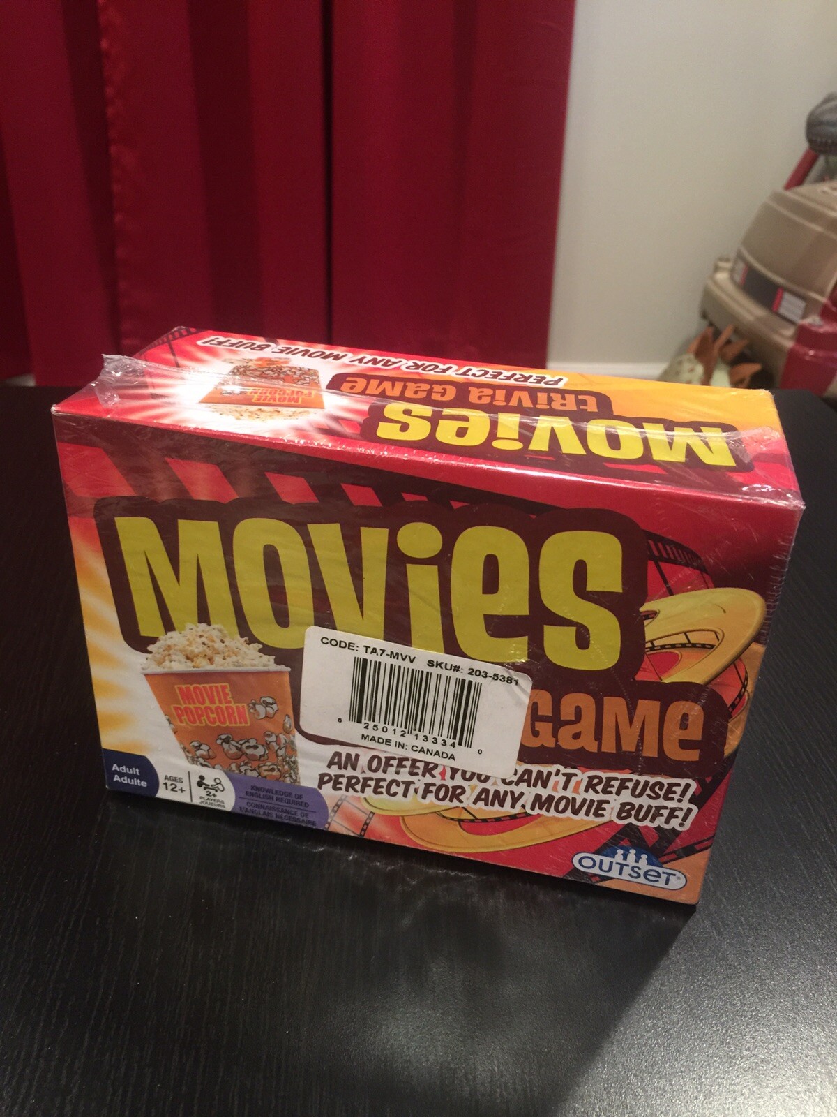 BRAND NEW Movies Trivia Game Outset 2018 SEALED – Family Game Night