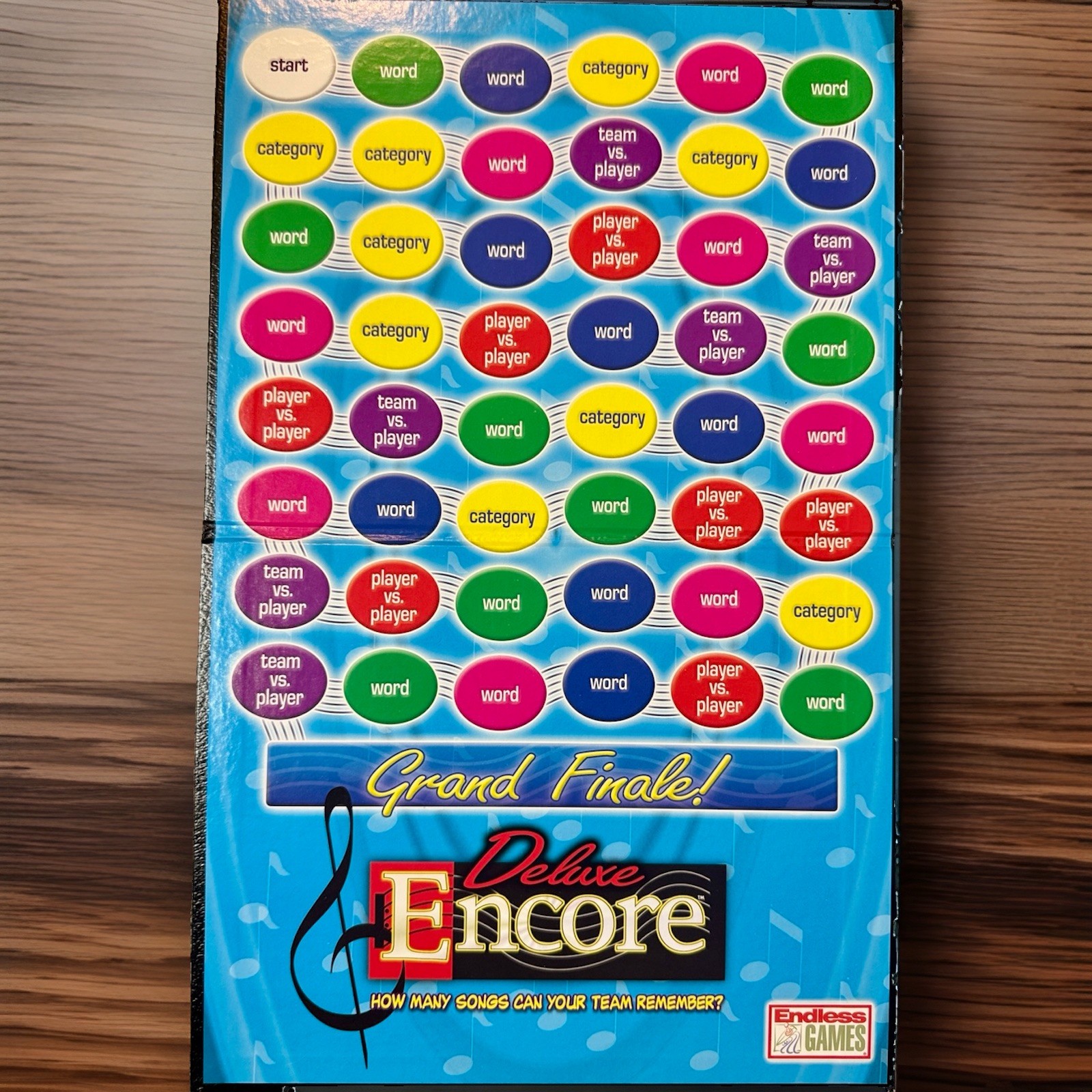 Deluxe Encore Board Game Endless Games No. 300 Music Singing Trivia Complete