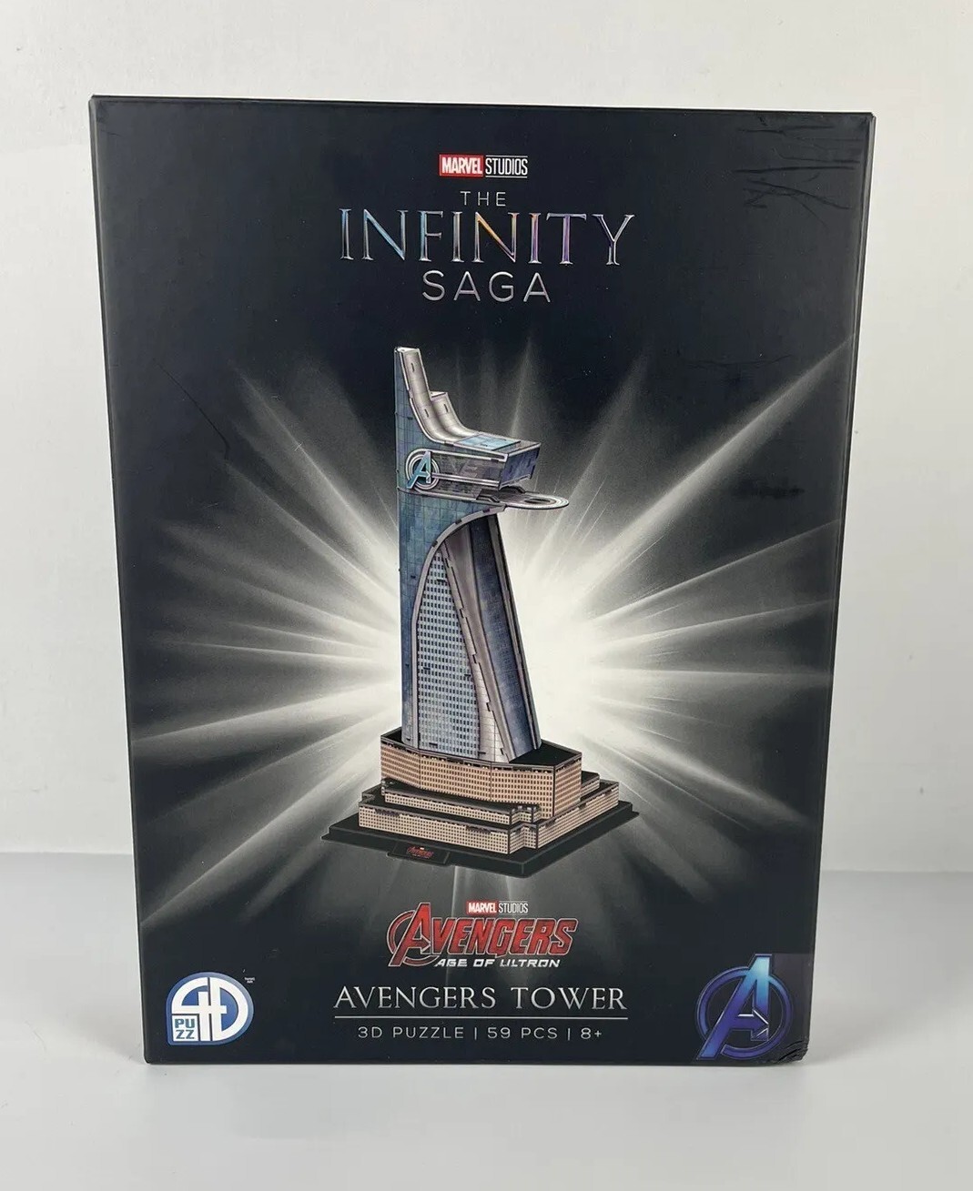 Marvel Avengers Tower 3D Puzzle 59 Pieces New The Infinity Saga ULTRON 4D