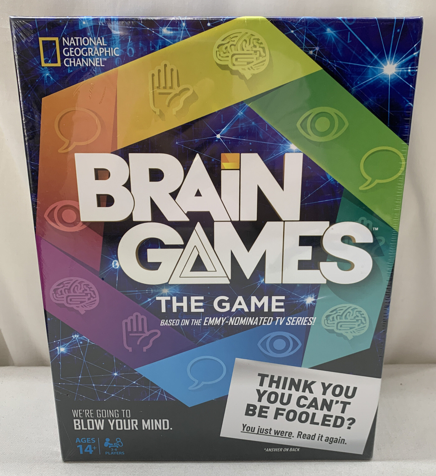 National Geographic Brain Games (2015) | Cognitive Science & Illusions New Adult