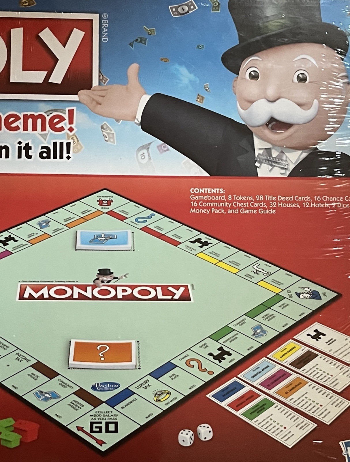 Hasbro Monopoly C1009 Classic Board Game New Sealed